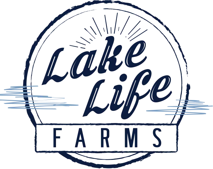 Lake Life Farms Logo Blue Lake Life Farms Logo Blue
